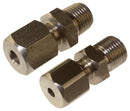 Labfacility XF-1007-FAR Compression Gland Stainless Steel Tapered 1/2 BSPT" 3 mm Probe Size