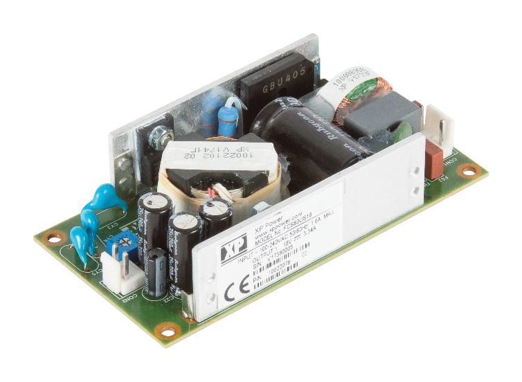 XP Power FCS60US36 AC/DC Open Frame Supply (PSU) ITE & Medical 1 Output 60 W 80V AC to 264V