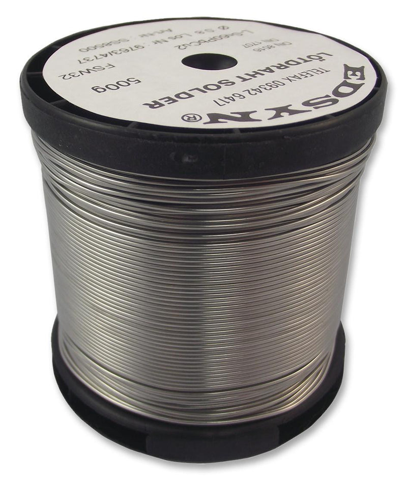 EDSYN SS8500 Solder Wire, FSW32, 0.8mm Diameter, 183&iuml;&iquest;&frac12;C, 500g