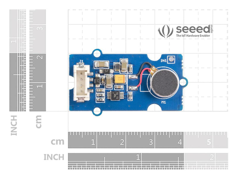 Seeed Studio 105020011 Haptic&nbsp;Motor Module 3.3V to 5V 750 mW I2C Arduino Board