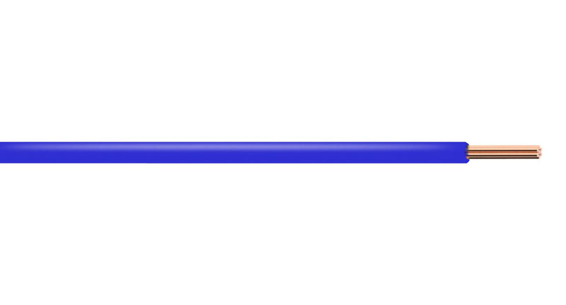 Multicomp PRO PP-6491B-4.0MMBLU PP-6491B-4.0MMBLU Wire Stranded 6491B / H07Z-R Per Metre Lszh Blue 4 mm&Acirc;&sup2;