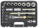 CK Tools T4662 T4662 Sure Drive Socket Set 24Pcs Of 1/2" Sockets