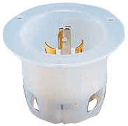 Hubbell Wiring Devices HBL3325C Connector Power Entry Plug 20A