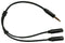 PRO Signal PS000239 Audio / Video Cable Assembly 3.5mm 4 Pole Jack Plug Stereo Socket x 2 9.9 &quot; 250 mm