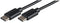 PRO Signal PSG91484 USB Cable Type C Plug to 0.5 m 1.64 ft 2.0 Black E-Marked
