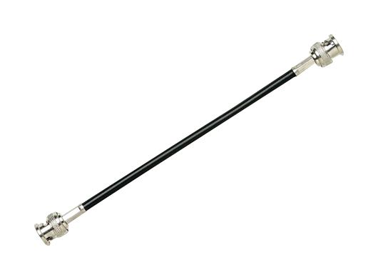 Pomona 5697-6 RF / Coaxial Cable Assembly BNC Straight Plug RG58C/U 50 ohm 6 " 152.4 mm