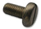 TR FASTENINGS M38 PSA2MCS100- Machine Screw, M3, Stainless Steel, 8 mm, Pan Head Slotted