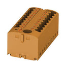 Phoenix Contact PTFIX 6/6X25 OG Panel Mount Barrier Terminal Block 24 A 500 V 7 Pole 3 Push In 12 AWG