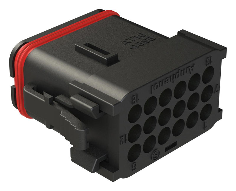 Amphenol SINE/TUCHEL AT16-18SB-K004 Automotive Housing Plug 18POS 13A