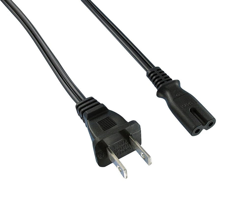 QUALTEK ELECTRONICS 223020-01 POWER CORD, NEMA 1-15P/IEC C7, 1.83M, 7A