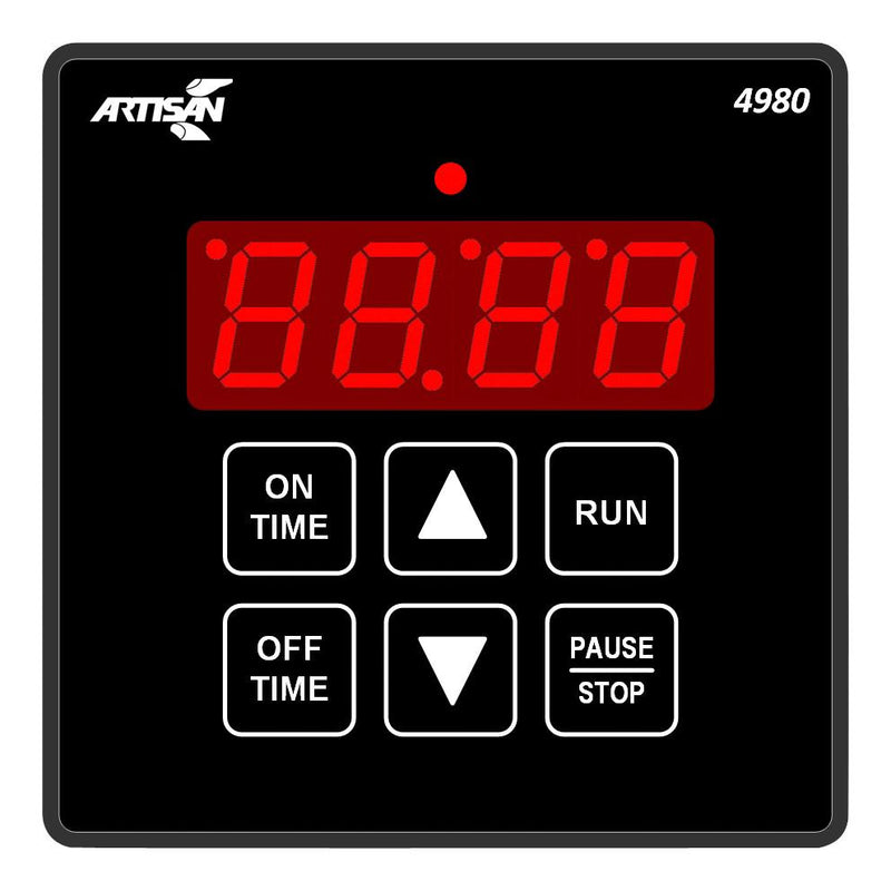 ARTISAN CONTROLS 4980-2 TIMER-COUNTER DISPLAY PANEL