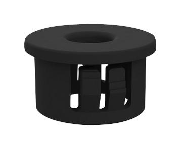 Essentra Components 22MP06254 22MP06254 Grommet Nylon 6 0.625" Black