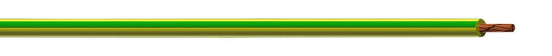Staubli 61.7554-999-20 Wire Silicone Green Yellow 17 AWG 1 mm&sup2; 16.4 ft 5 m