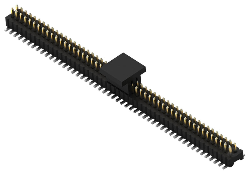 TE Connectivity 2331928-1 Pin Header Board-to-Board 1 mm 2 Rows 100 Contacts Surface Mount Straight