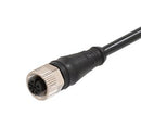 Molex 120065-9519 Sensor Cable M12 Receptacle Free End 5 Positions 2 m 6.6 ft Micro-Change 120065 Series