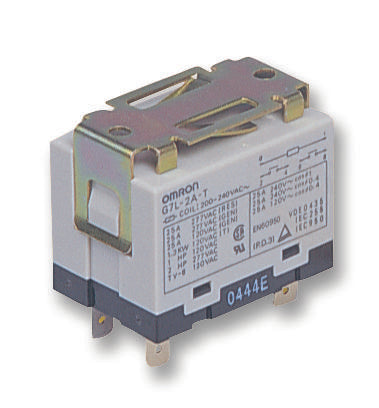 Omron G7L-2A-TUB DC12 G7L-2A-TUB DC12 General Purpose Relay G7L Series Power Non Latching DPST-NO 12 VDC 25 A
