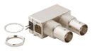 Amphenol RF 031-6590 / Coaxial Connector BNC Right Angle Jack Through Hole 50 ohm