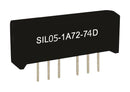 Standexmeder SIL05-1A72-71QHR Reed Relay SPST-NO 5 VDC SIL Series Through Hole 1 Kohm 500 mA