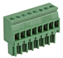 Multicomp PRO MC000069 MC000069 Pluggable Terminal Block 3.5 mm 8 Ways Screw A