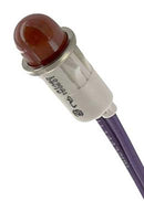 VCC (VISUAL Communications COMPANY) 1090A1-28V Incandescent Lamp Wire Leaded 12.7 mm 40 mA 28 V Round 1090 Series