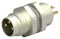 TE Connectivity T4032014031-000 Sensor Connector M8 Plug 3 Contacts Solder Pin Straight Panel Mount
