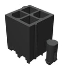 Molex 39-30-6047 Wire-To-Board Connector 4.2 mm 4 Contacts Header Mini-Fit Jr. 5566 Series Through Hole 2 Rows