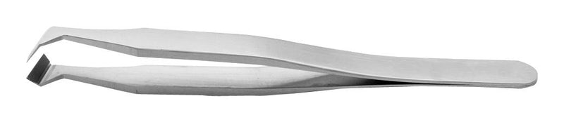IDEAL-TEK 15AP.C Tweezer, Cutting, Bent, Flat, Carbon Steel, 120 mm