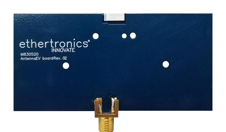 Ethertronics M830520-01 Evaluation Board M830520 Antenna 2.4GHz/5GHz Wlan Bluetooth Zigbee