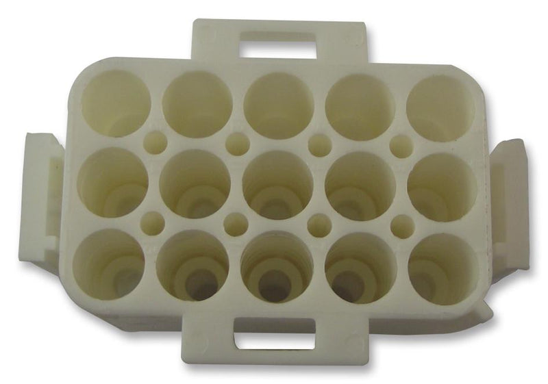 AMP - TE Connectivity 350736-1 Connector Housing Universal MATE-N-LOK Plug 15 Ways 6.35 mm Connectors