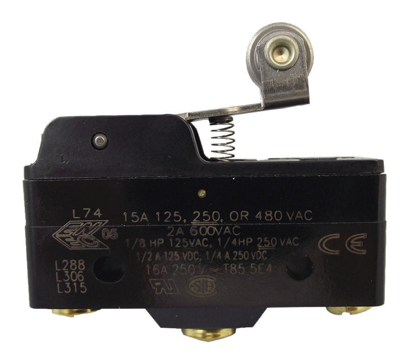 Honeywell BZ-2RW822-A2 Microswitch Standard Roller Lever Spdt Screw 15 A 250 VDC