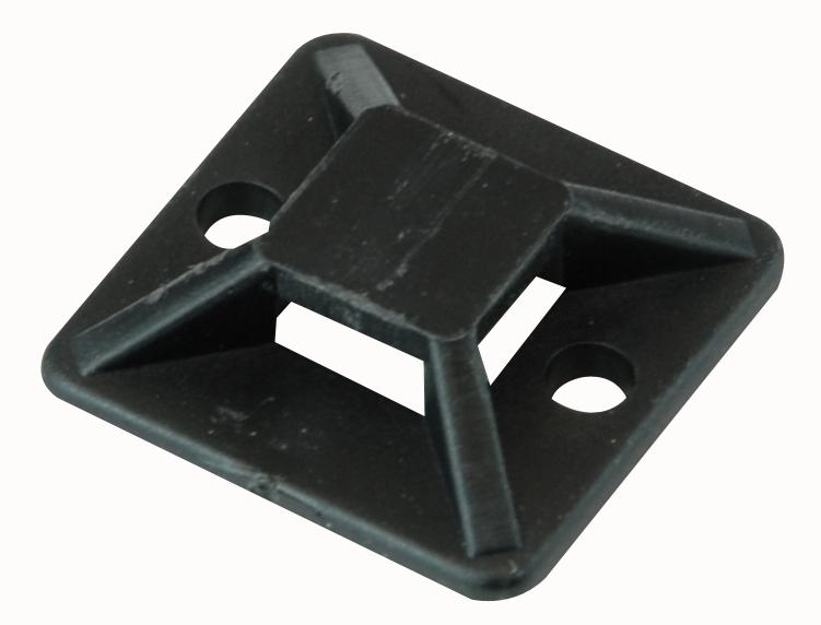 PRO Power NB/B22/BLK NB/B22/BLK Cable Tie Mount Black Nylon (Polyamide) 19 mm