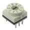 Apem PT65-102 Rotary Coded Switch PT65 Through Hole 10 Position 24 VDC BCD Complement 400 mA