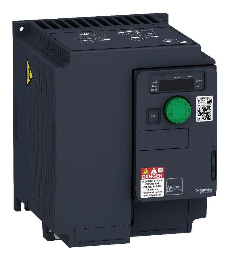 Schneider Electric ATV320U30N4C Variable Speed Drive Altivar Machine ATV320 Series Three Phase 3 kW 380 to 500 Vac