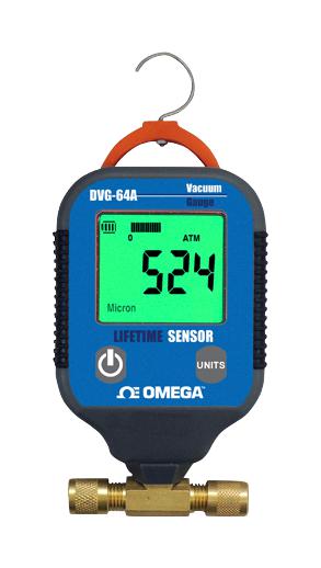 Omega DVG-64A. Digital Vacuum Gauge 14.73PSI 1/4"