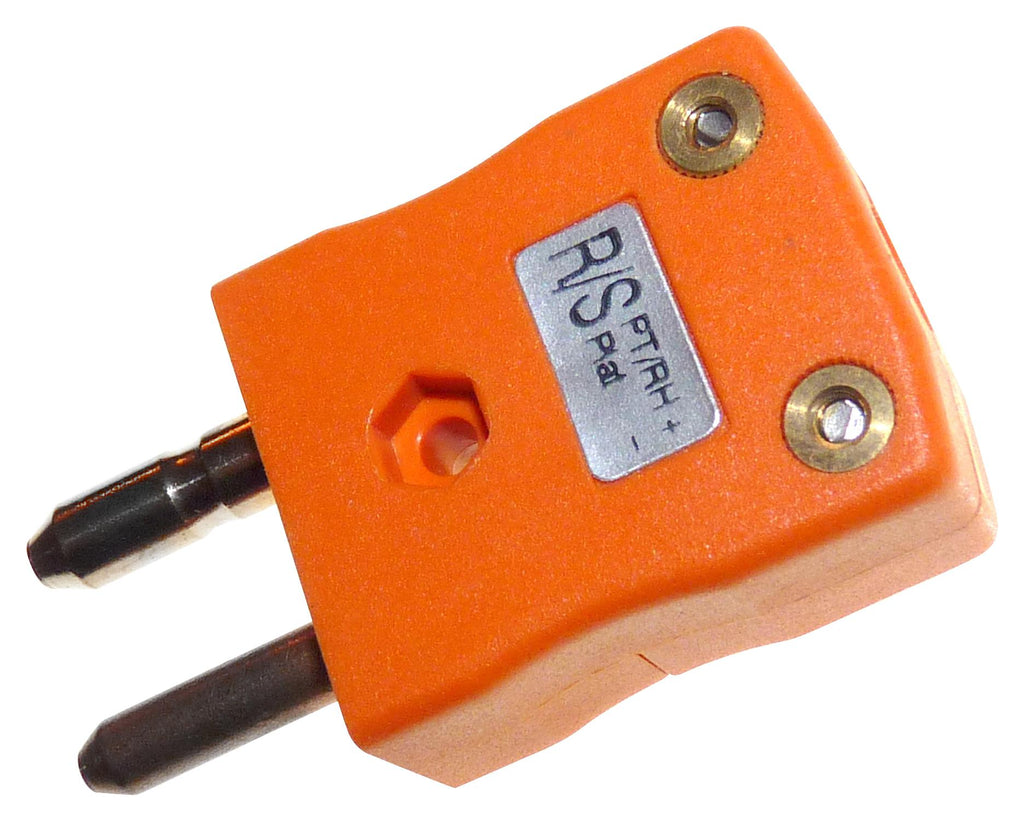 Type R Log Connector Labfacility IS-R-M (IEC) Thermocouple Connector Plug Type R IEC ...