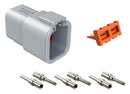 Amphenol SINE/TUCHEL ATP04-6P-KIT01 Automotive Connector 6POS Rcpt 25A