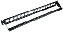 TUK FFDU16CM FFDU16CM Patch Panel w/ Cable Management Bar 16 Ports 1U FFDU16