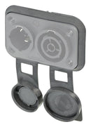 Neutrik NAC3PX-TOP Power Entry Connector Powercon TRUE1 Series Plug Receptacle 250 VAC 20 A Panel Mount