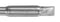 Pace 1131-0010-P1 Soldering Iron Tip Chisel 5.15 mm Width Accudrive Blue Series