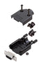 Amphenol ICC (COMMERCIAL PRODUCTS) L17DTPK-P-09+L77HDE15S D Sub Connector HD W/ Backshell 15 Contacts Receptacle Solder DE DTPK-P Series Steel Body