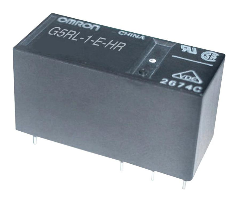 Omron Electronic Components G5RL-1-E-HR DC12 G5RL-1-E-HR DC12 Power Relay Spdt 12VDC 16A THT New
