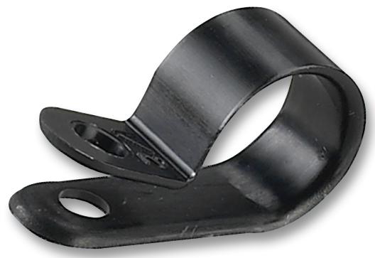 Panduit CCH12-S10-C0 Fastener P Clip Screw Mount Cable Clamp 3.1 mm Nylon (Polyamide) Black 12.7