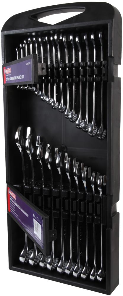 Duratool D03082 Spanner Set Cased 6 mm - 32 25 Piece
