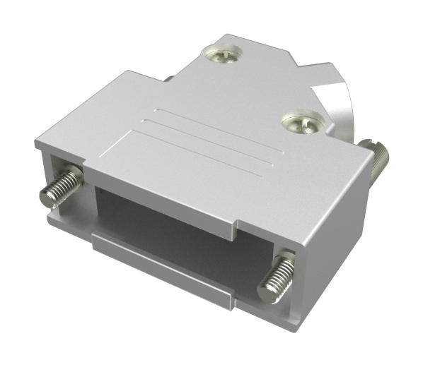 Amphenol Communications Solutions 8655AZES2A11KLF 8655AZES2A11KLF D Sub Backshell DE 180&Acirc;&deg; Metallised Plastic Body