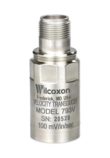 Amphenol Wilcoxon 793V Piezoelectric Sensor Top Exit 100 mV/in/sec 18 V to 30 Panel Mount New