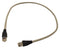 L-COM TRD855SCR-2 Ethernet Cable Cat5e 610 mm 2 ft RJ45 Plug to Grey New