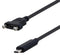 L-COM U3A00057-05M USB Cable 3.0 C PLUG-RCPT 19.7" Black