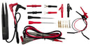 Multicomp PRO MP770739 MP770739 Test Lead Kit 6 Pieces Leads 2 Clips 4 of Adapters 9Pieces Probe Tips/Wrench