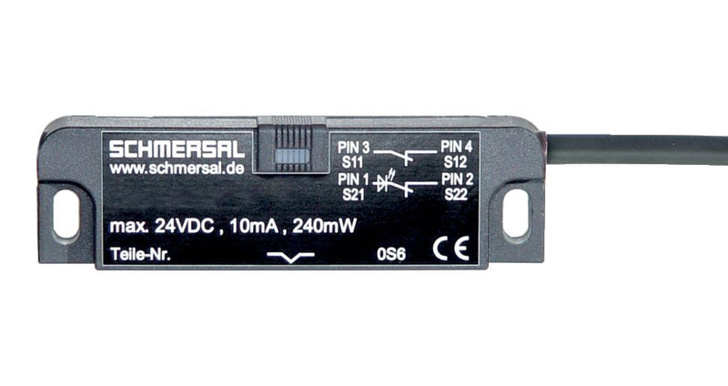 Schmersal 101193146 Safety Interlock Switch BNS 36 Series DPST-NC Cable IP67