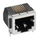 Wurth Elektronik 615008143521 Modular Connector RJ45 Jack 1 x (Port) 8P8C Cat3 Through Hole Mount